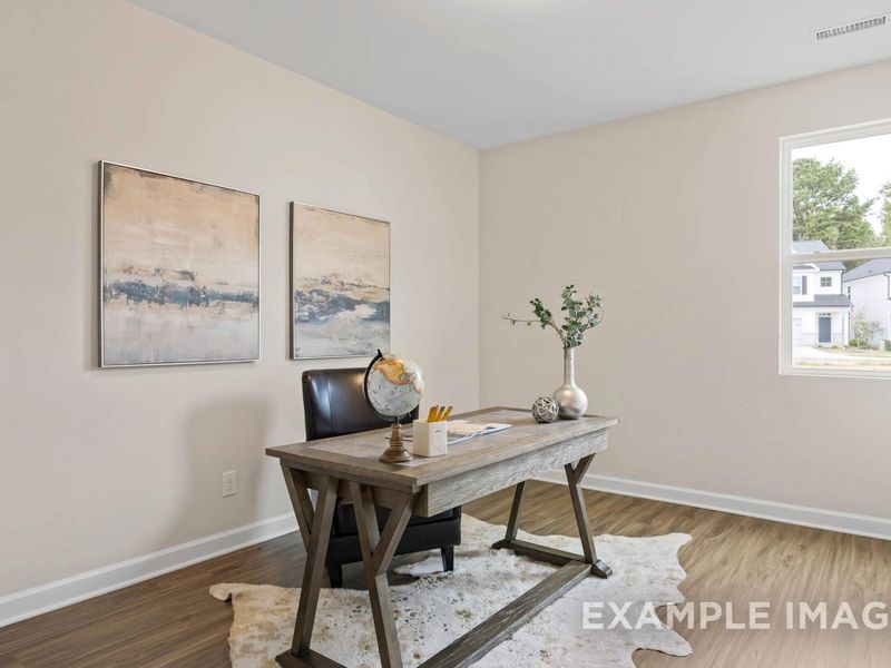 Representative furnished interior of a home built from the The Preston A by Davidson Homes LLC in Wellers Knoll, Lillington (Image 16). Representative furnished interior of a home built from the The Preston A by Davidson Homes LLC in Wellers Knoll, Lillington (Image 16).