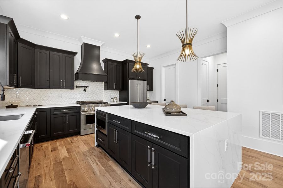 Furnished interior view inside a new home in , Charlotte (Image 36).