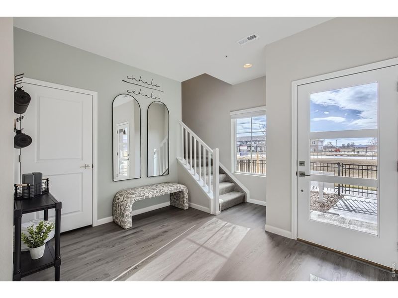 Furnished interior view inside a new home in Northfield, Fort Collins (Image 15).