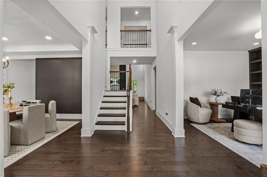 Furnished interior view inside a new home in , Fairburn (Image 10).