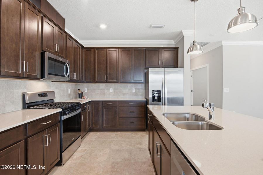 Furnished interior view inside a new home in , St. Augustine (Image 5).