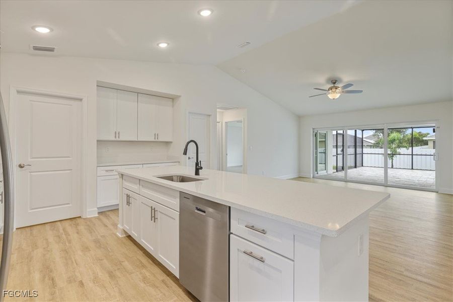 Furnished interior view inside a new home in Cape Coral, Cape Coral (Image 8).