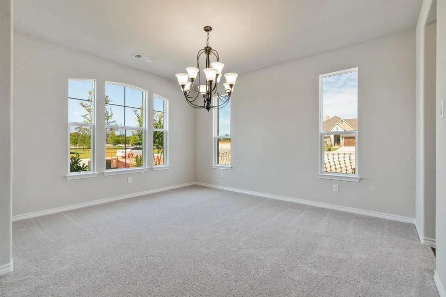 Dining Room | Concept 3115 at Massey Meadows in Midlothian, TX by Landsea Homes