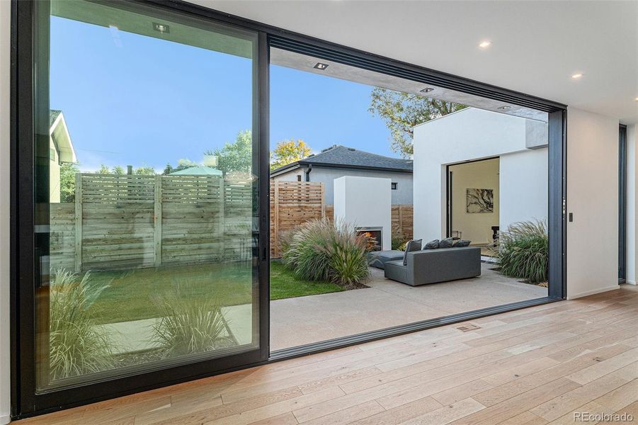 Exterior details and patio area of a home in , Denver (Image 27).