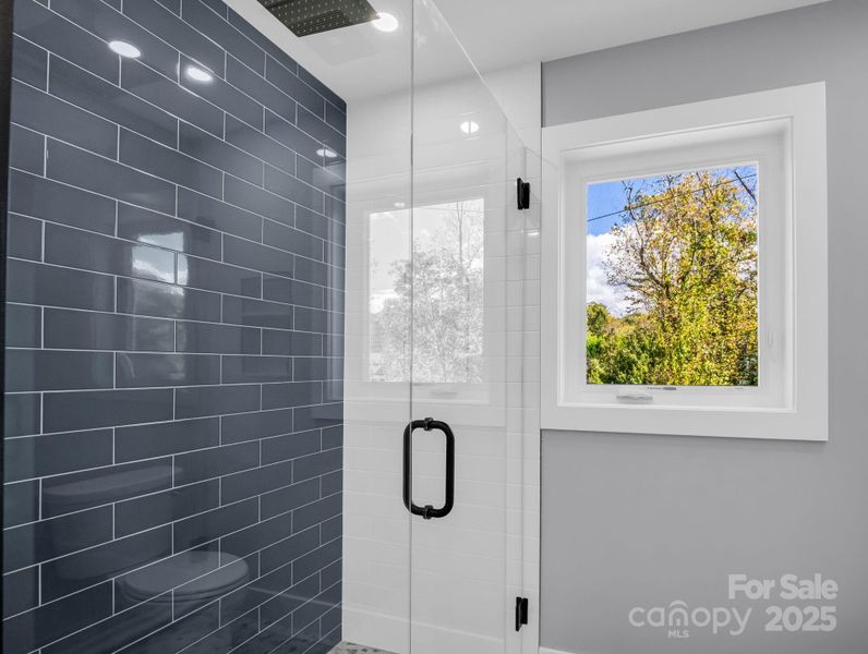 Close-up of interior finishes inside a home in , Asheville (Image 14).