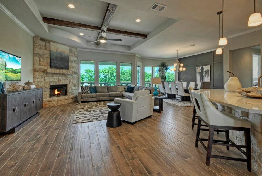 Community amenities associated with the Madera II by Giddens Homes in Scofield Farms Estates, Georgetown (Image 453).