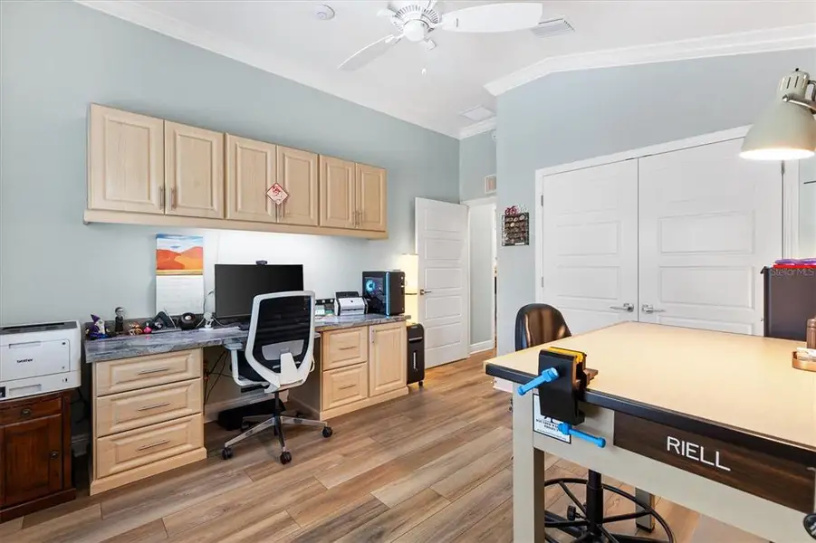 Furnished interior view inside a new home in , The Villages (Image 14).