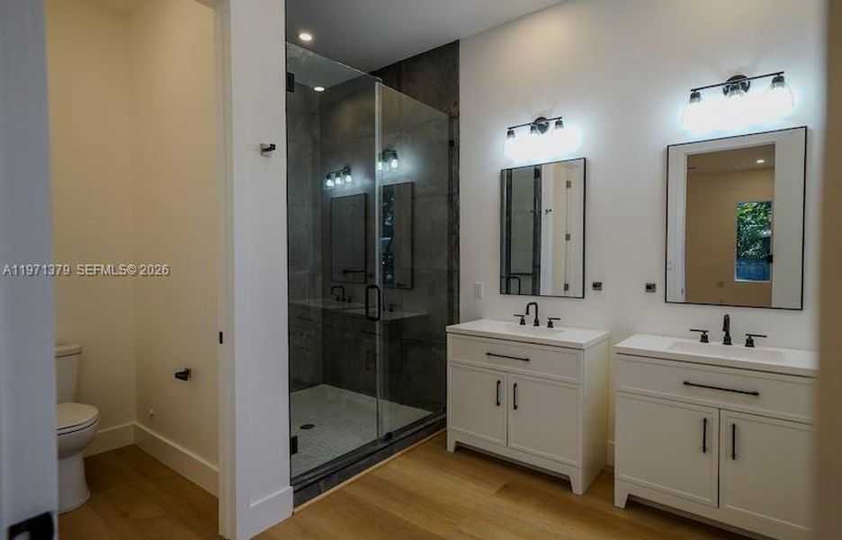 Furnished interior view inside a new home in , Miami (Image 6).