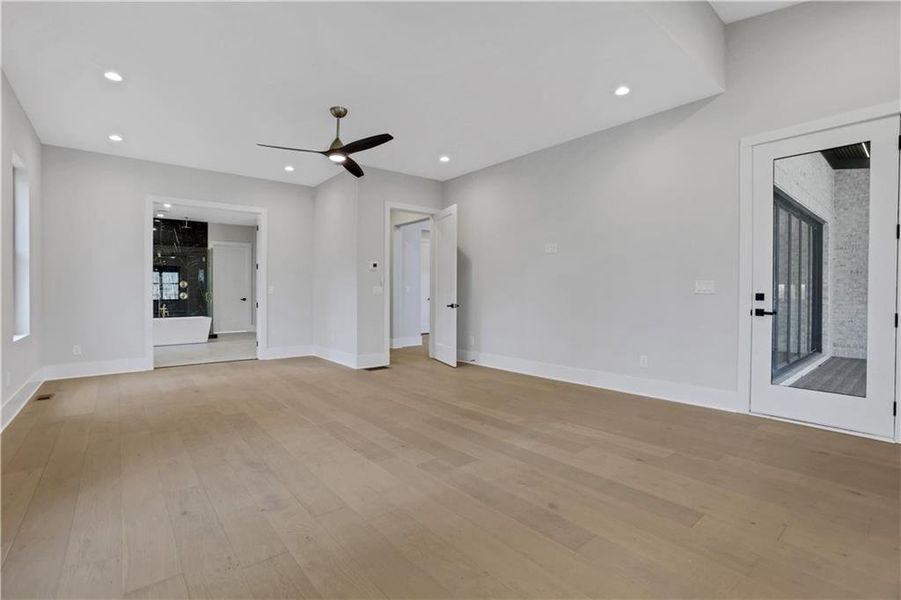 Spacious, unfurnished interior of a new home in , Milton (Image 79).