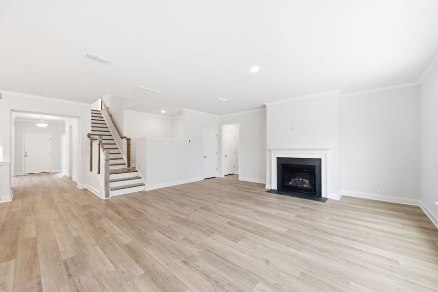 Spacious, unfurnished interior of a new home in Carriage Estates, Lexington (Image 40). Spacious, unfurnished interior of a new home in Carriage Estates, Lexington (Image 40).