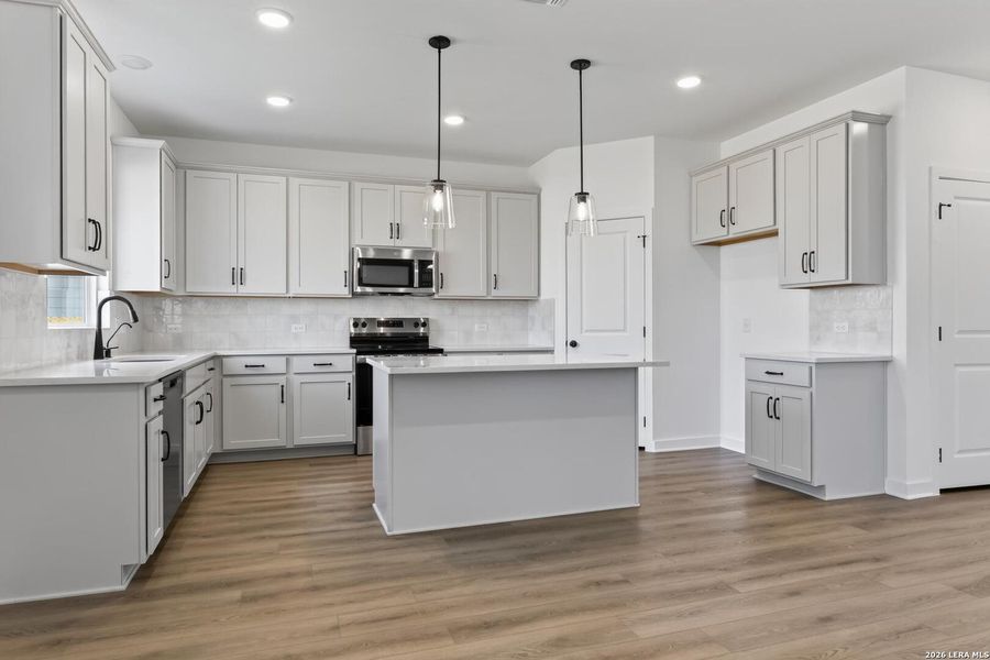 Furnished interior view inside a new home in Saddlebrook Ranch, Schertz (Image 9).