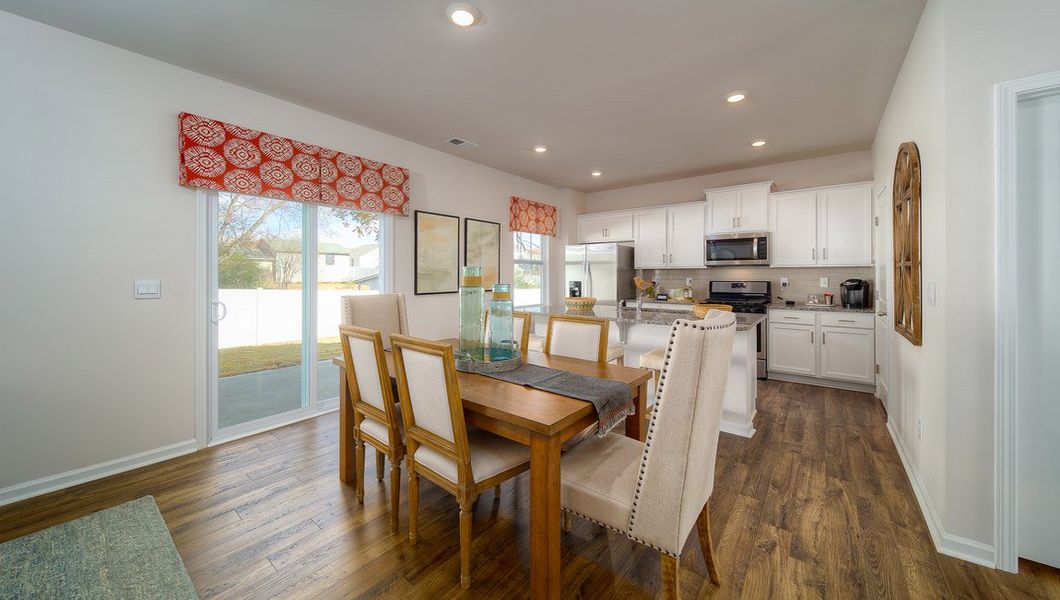 Furnished interior view inside a new home in Valleywood Farms, Waynesville (Image 4).