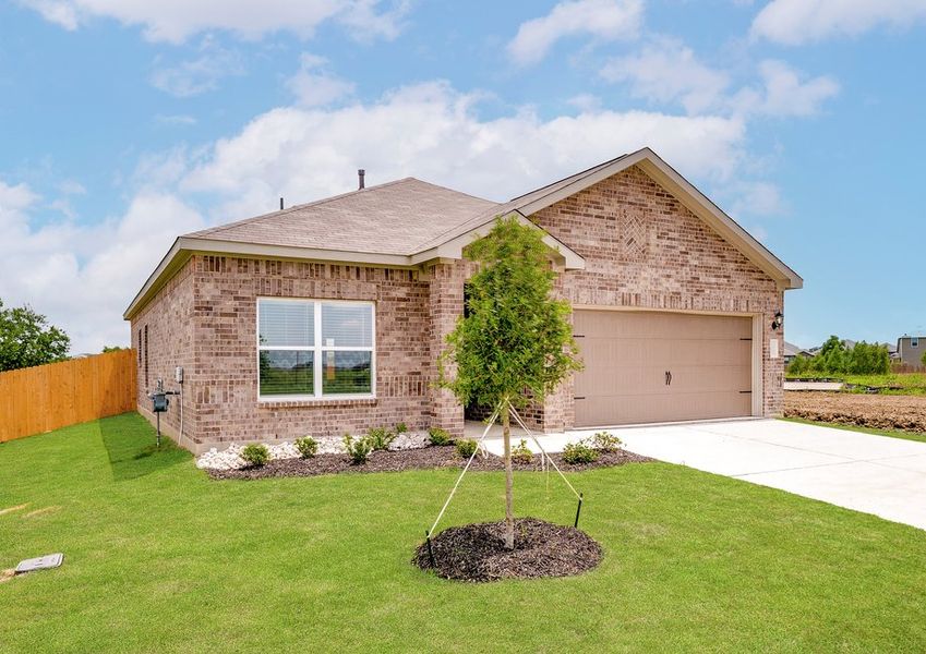 The Blanco has an attached two-car garage. The Blanco has an attached two-car garage.