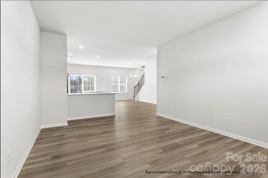 Spacious, unfurnished interior of a new home in Sierra Ridge, Gastonia (Image 5).