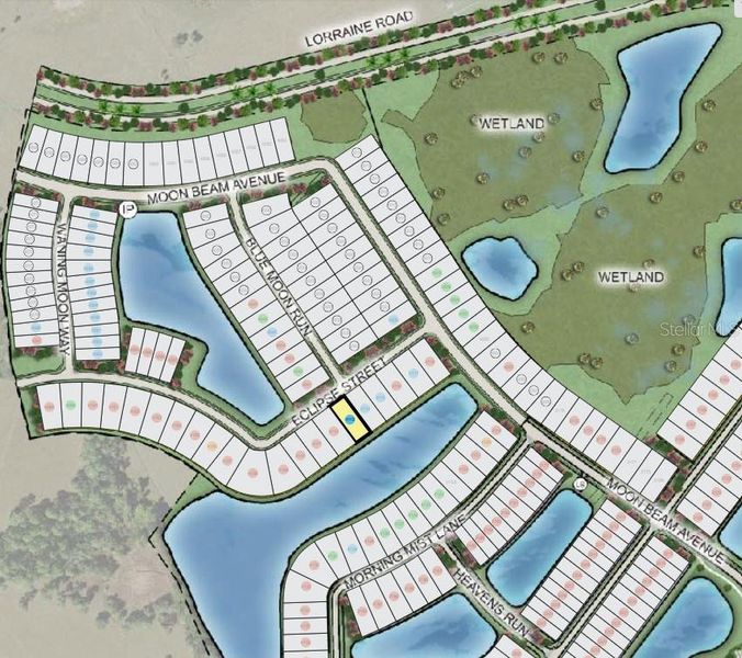 Esplanade at Skye Ranch ~ Site Map