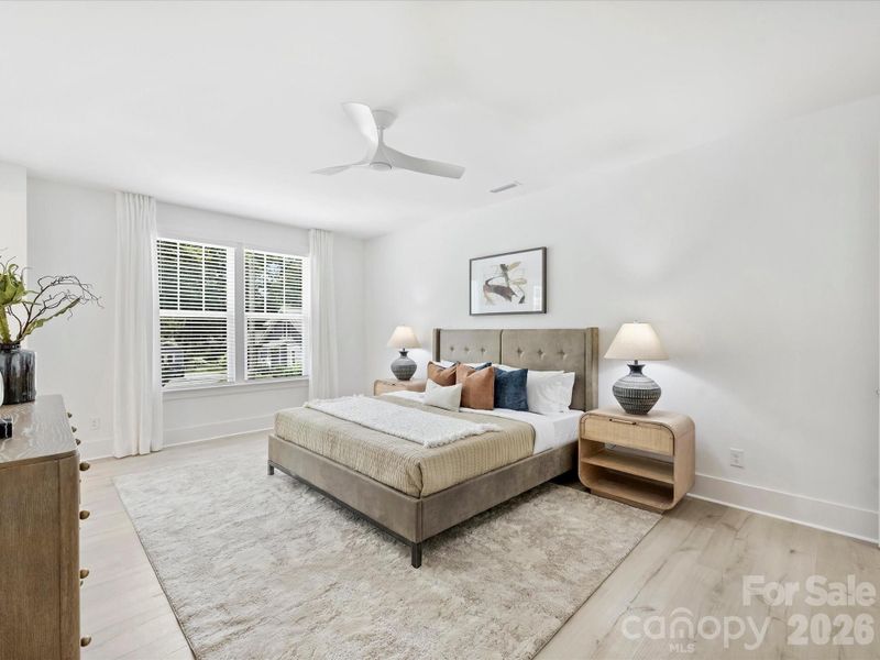 Furnished interior view inside a new home in , Charlotte (Image 29).