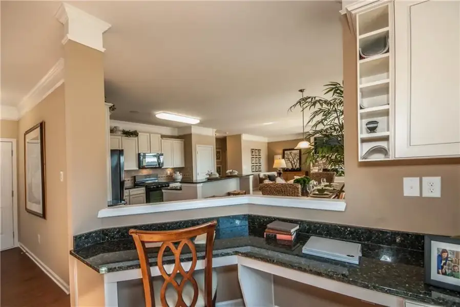 Furnished interior view inside a new home in Sierra Creek, Hoschton (Image 21).
