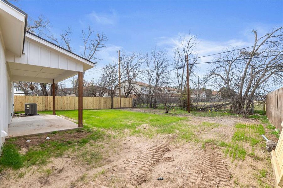 Exterior details and patio area of a home in , Brownwood (Image 22).