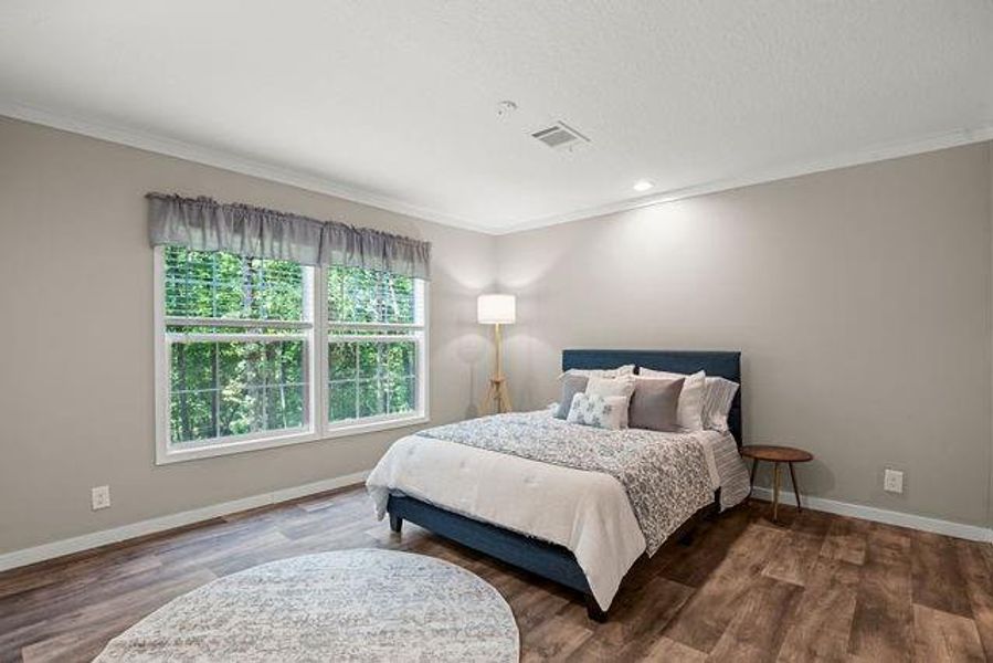 Furnished interior view inside a new home in , Clarkesville (Image 11).
