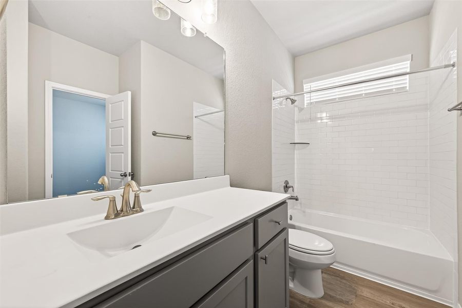 Furnished interior view inside a new home in , Brookshire (Image 17).