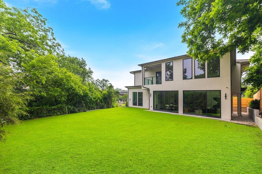 Exterior details and patio area of a home in , Dallas (Image 22). Exterior details and patio area of a home in , Dallas (Image 22).