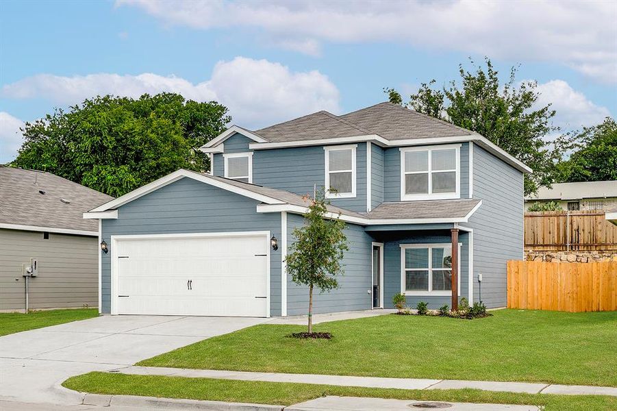Front exterior of a new home in College Park, Dallas, TX, highlighting curb appeal (Image 1). Front exterior of a new home in College Park, Dallas, TX, highlighting curb appeal (Image 1).