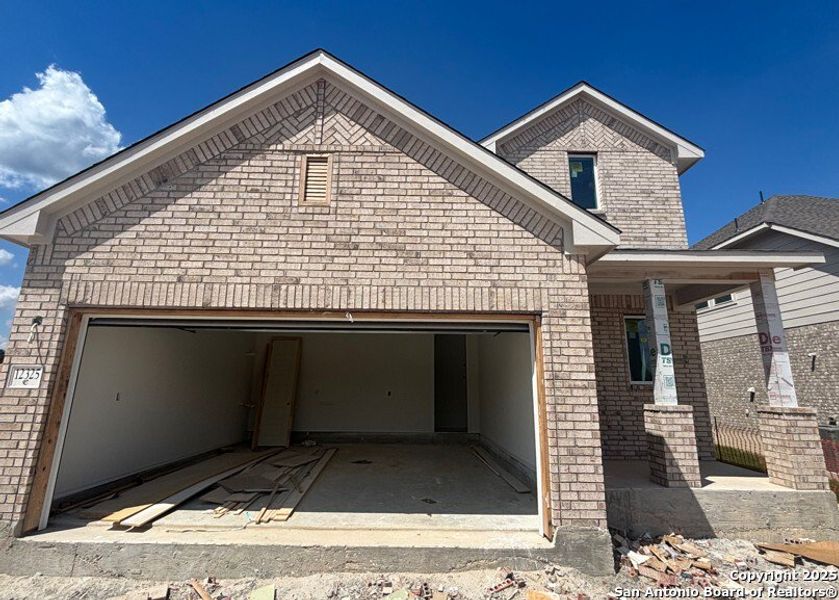 In-progress construction of a new home in Davis Ranch, San Antonio, TX (Image 5).