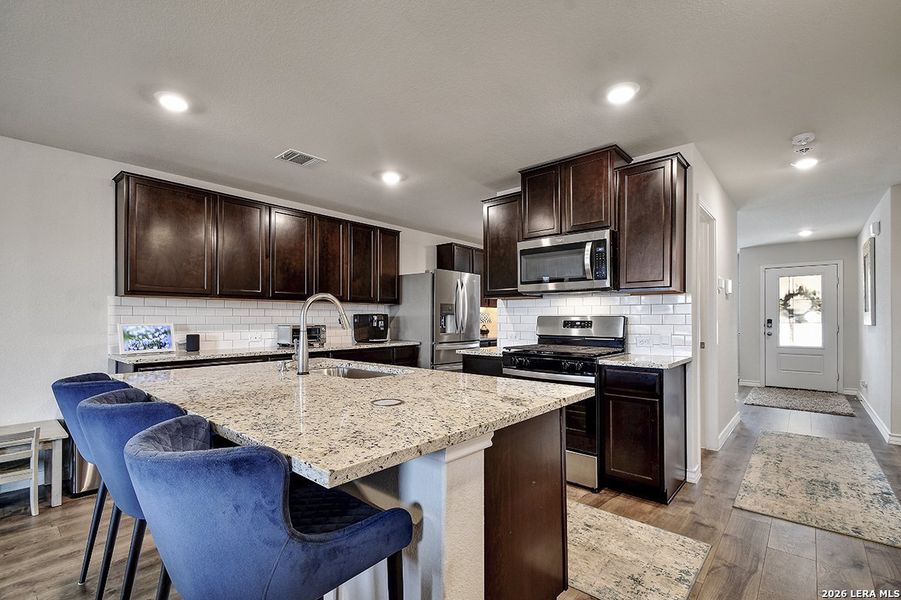 Furnished interior view inside a new home in Langdon, San Antonio (Image 14).