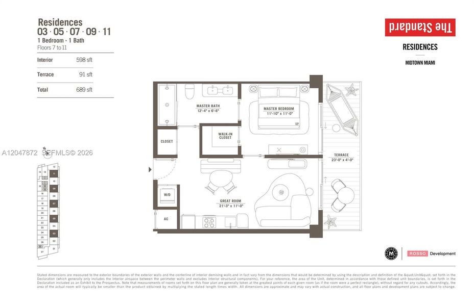 2D floor plan layout of this home in , Miami, FL (Image 6). 2D floor plan layout of this home in , Miami, FL (Image 6).
