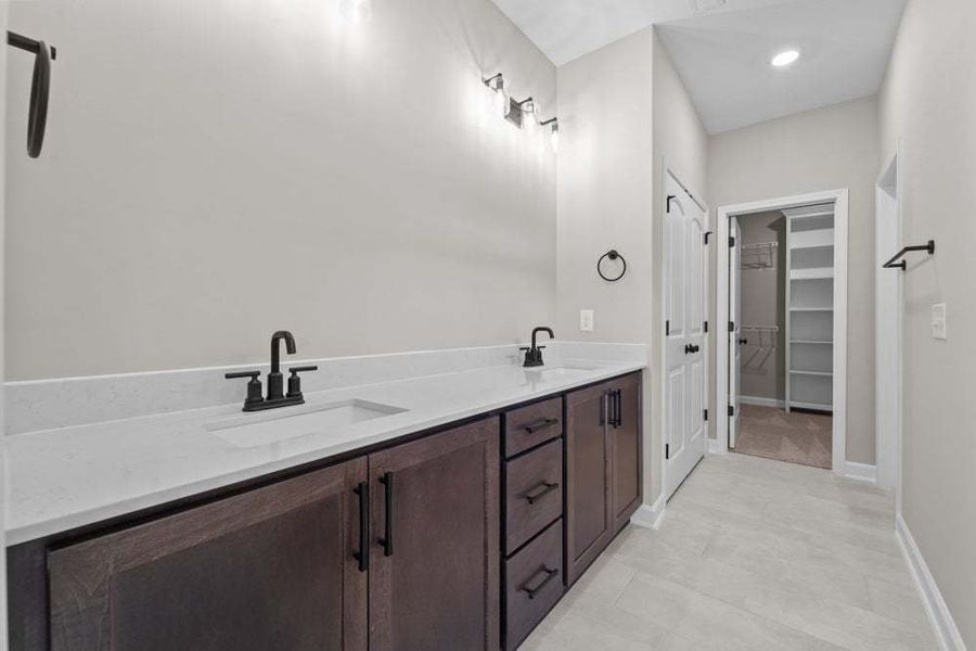 Representative furnished interior of a home built from the Weymouth by Caviness & Cates Communities in Bartlett Manor, Youngsville (Image 30).