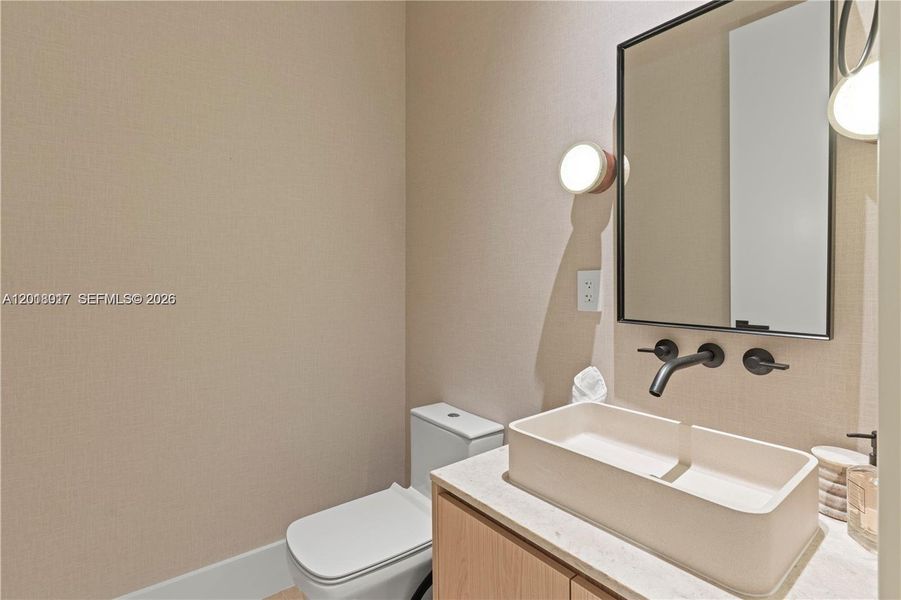 Furnished interior view inside a new home in , Miami (Image 18).