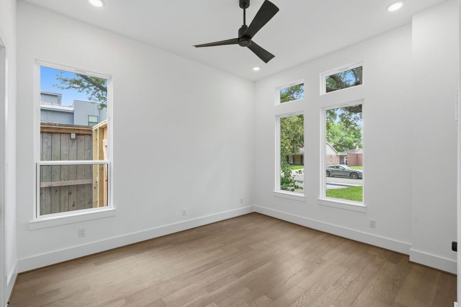 Spacious, unfurnished interior of a new home in , Houston (Image 38). Spacious, unfurnished interior of a new home in , Houston (Image 38).