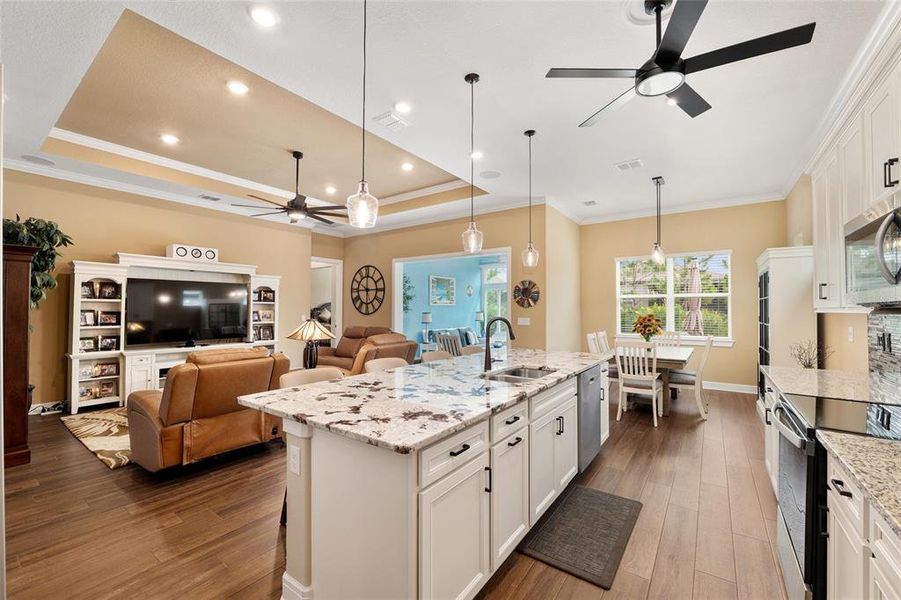 Furnished interior view inside a new home in , Ocala (Image 16). Furnished interior view inside a new home in , Ocala (Image 16).