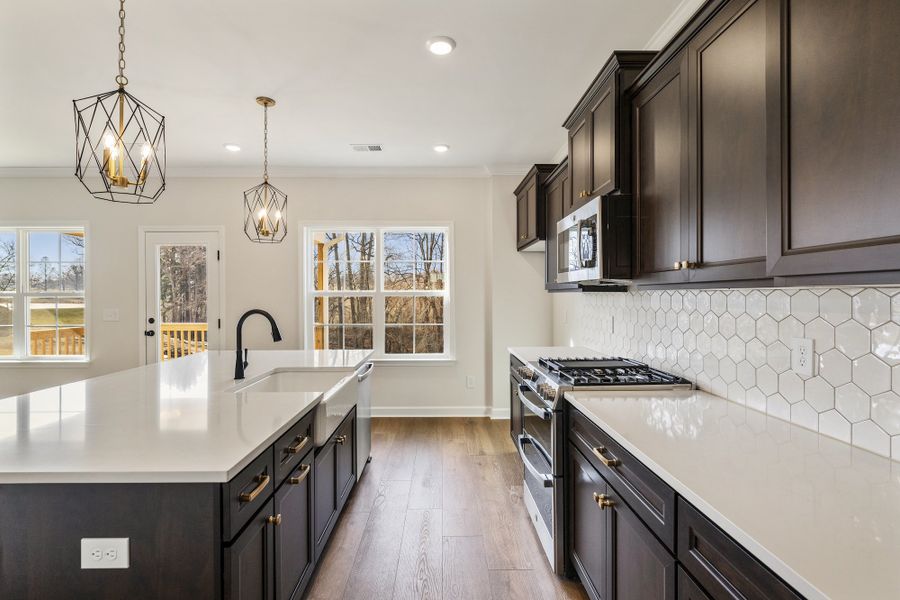Furnished interior view inside a new home in Parris Meadows, Chesnee (Image 8).