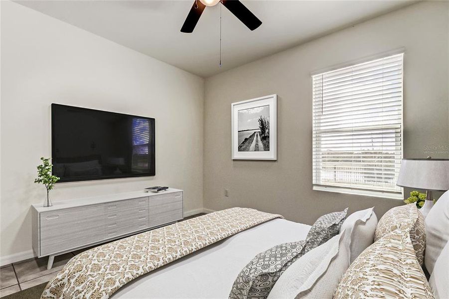 Furnished interior view inside a new home in Lakes at Laurel Highlands, Lakeland (Image 18).