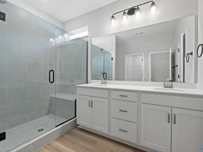 Furnished interior view inside a new home in Bailey Park, Fayetteville (Image 8).