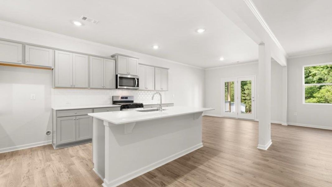 Furnished interior view inside a new home in Falcon Landing, Gainesville (Image 10).