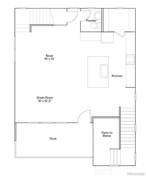 2D floor plan layout of this home in , Thornton, CO (Image 1). 2D floor plan layout of this home in , Thornton, CO (Image 1).