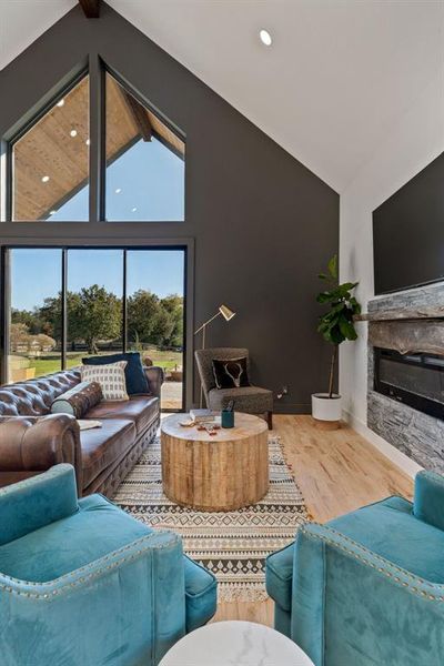 Furnished interior view inside a new home in , Desdemona (Image 34).