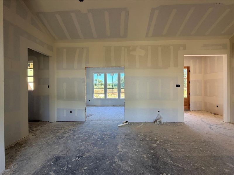 In-progress construction of a new home in Oak Water Ranch, Granbury, TX (Image 34). In-progress construction of a new home in Oak Water Ranch, Granbury, TX (Image 34).