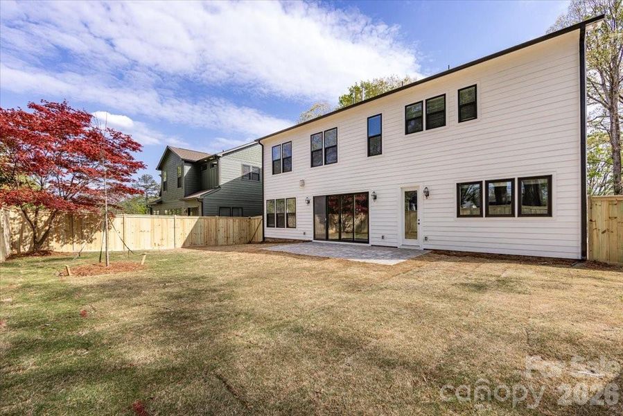 Exterior details and patio area of a home in , Charlotte (Image 4).