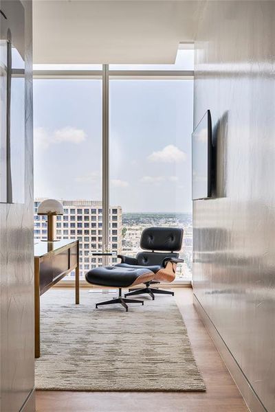 Furnished interior view inside a new home in , Dallas (Image 14). Furnished interior view inside a new home in , Dallas (Image 14).