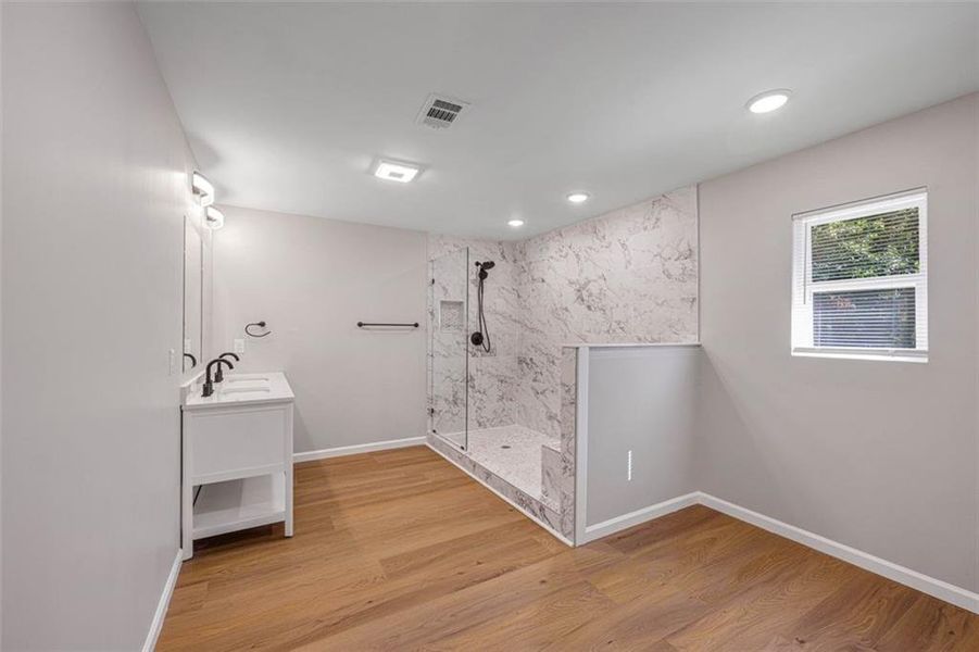 Furnished interior view inside a new home in , Stone Mountain (Image 10).