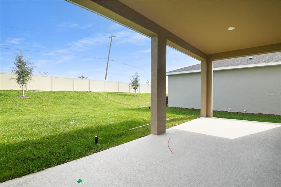 Exterior details and patio area of a home in Seasons at Scenic Terrace, Lake Hamilton (Image 4). Exterior details and patio area of a home in Seasons at Scenic Terrace, Lake Hamilton (Image 4).