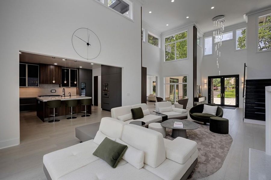 Furnished interior view inside a new home in , Brookhaven (Image 17).