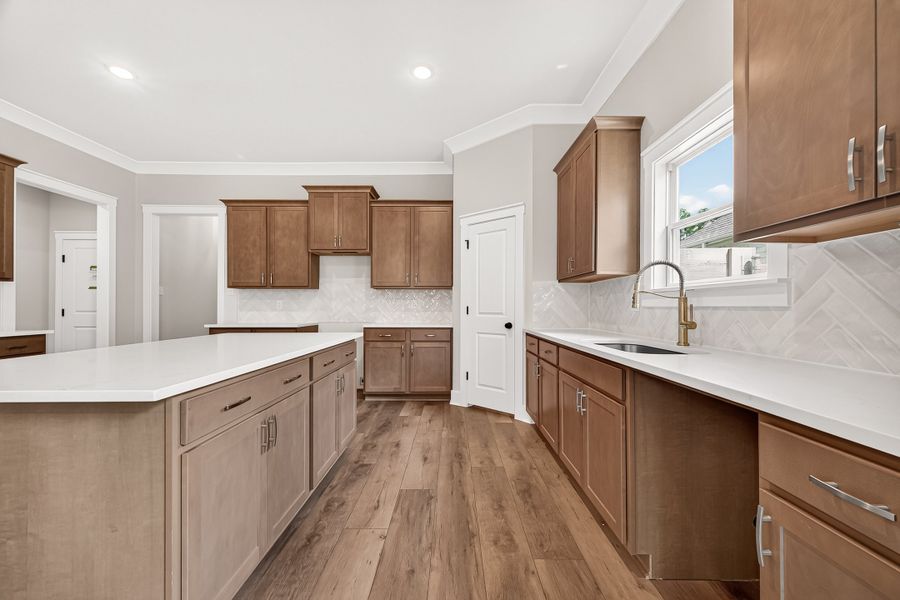 Furnished interior view inside a new home in Two Step Farm, Montgomery (Image 8).