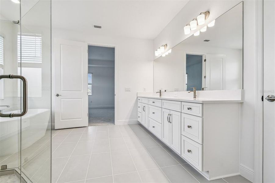 Furnished interior view inside a new home in Creeks Edge at Twin Rivers, Parrish (Image 9).
