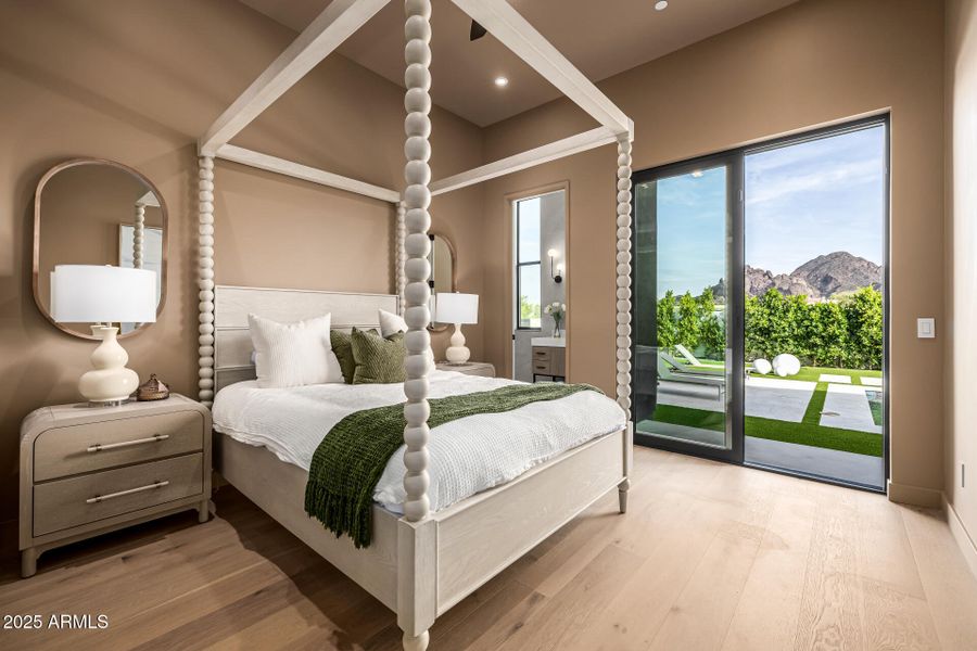 mountain views bed 4