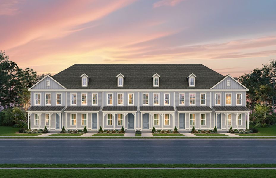 Representative exterior photo of a completed home built from the Lily by Pulte Homes in Long Savanna, Charleston, SC (Image 14).