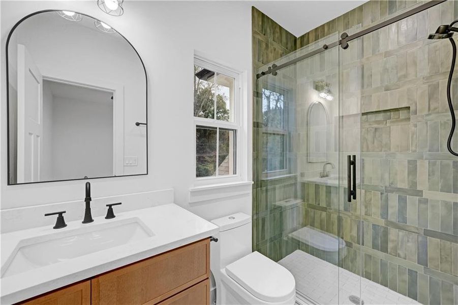 Furnished interior view inside a new home in , Decatur (Image 36).